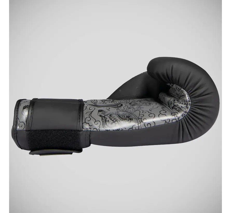 Top Ten Dragon bokshandschoenen zwart/grijs