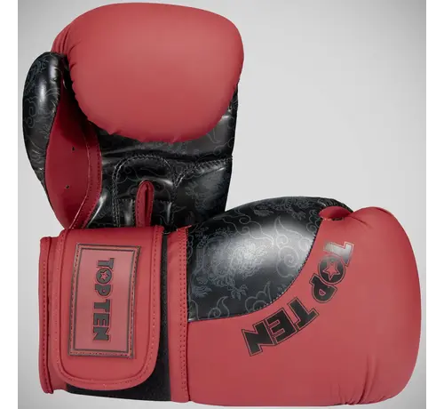 Top Ten Top Ten Dragon Boxing Gloves Red/Black