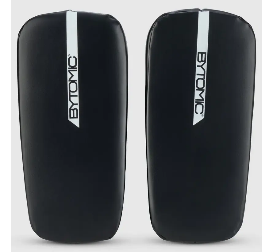 Zwart/witte platte Thaise armpads (per paar)