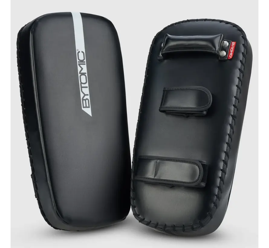 Zwart/witte platte Thaise armpads (per paar)