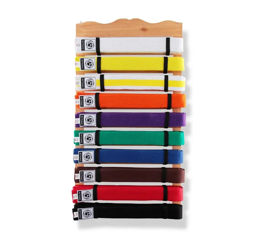 Bytomic houten displayrek met 10 niveaus