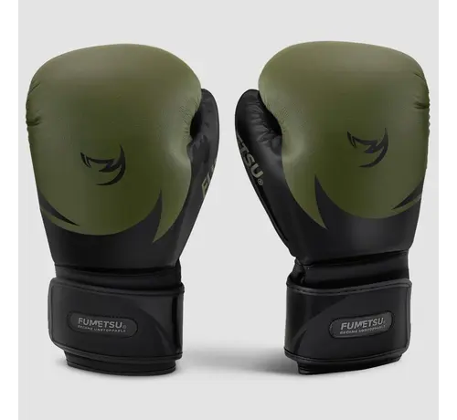 Fumetsu Fumetsu Ghost S3-bokshandschoenen in kaki/zwart