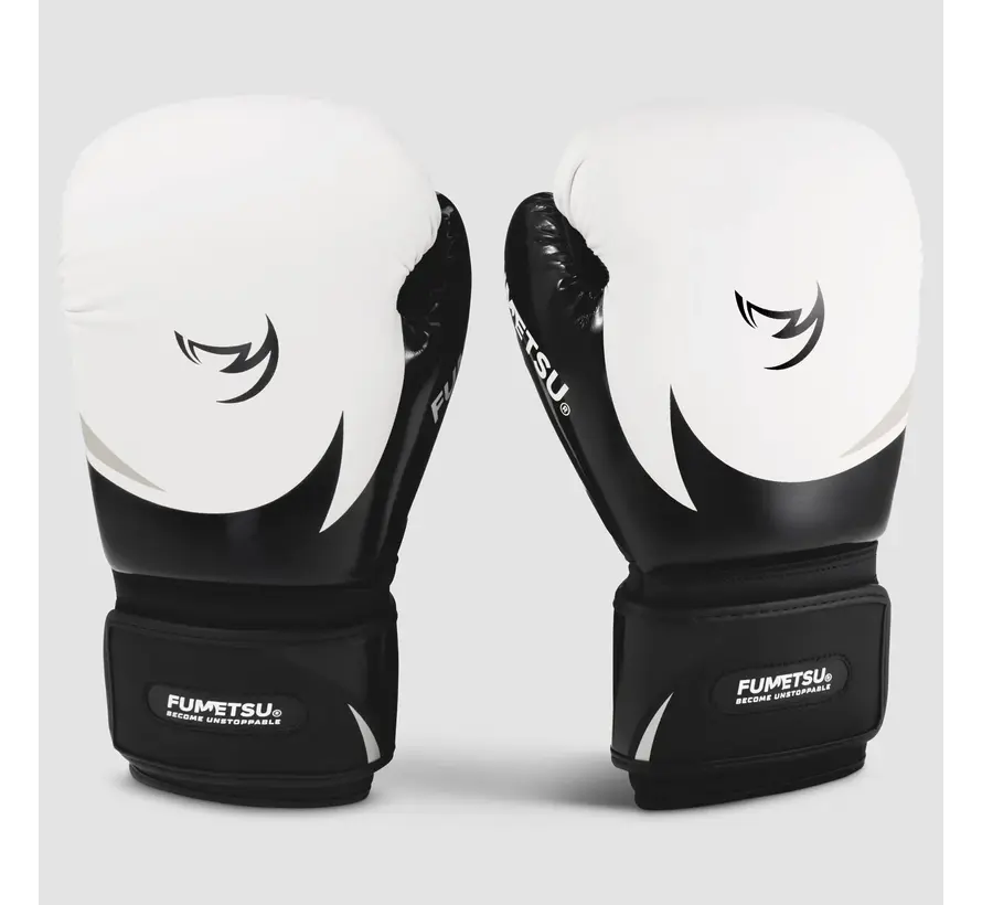 Wit/Zwart/Grijs Fumetsu Ghost S3 bokshandschoenen