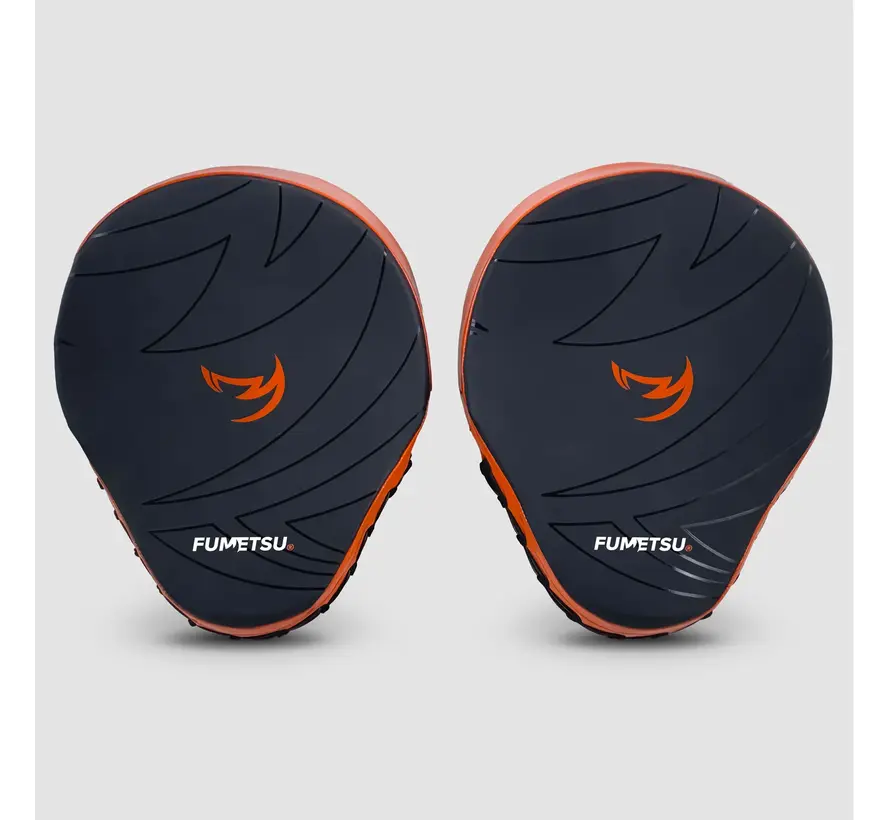 Fumetsu Icon Focus-handschoenen Zwart/Oranje