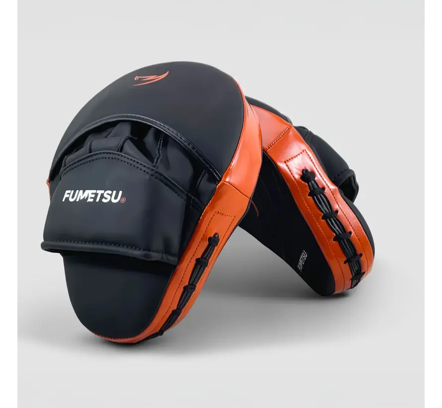 Fumetsu Icon Focus-handschoenen Zwart/Oranje