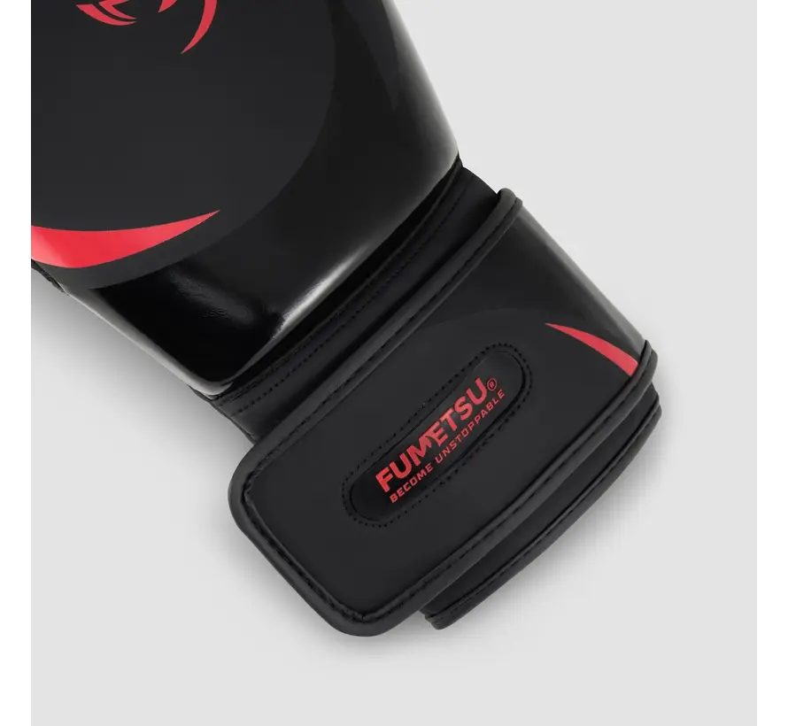 Zwart/rode Fumetsu Ghost S3 bokshandschoenen