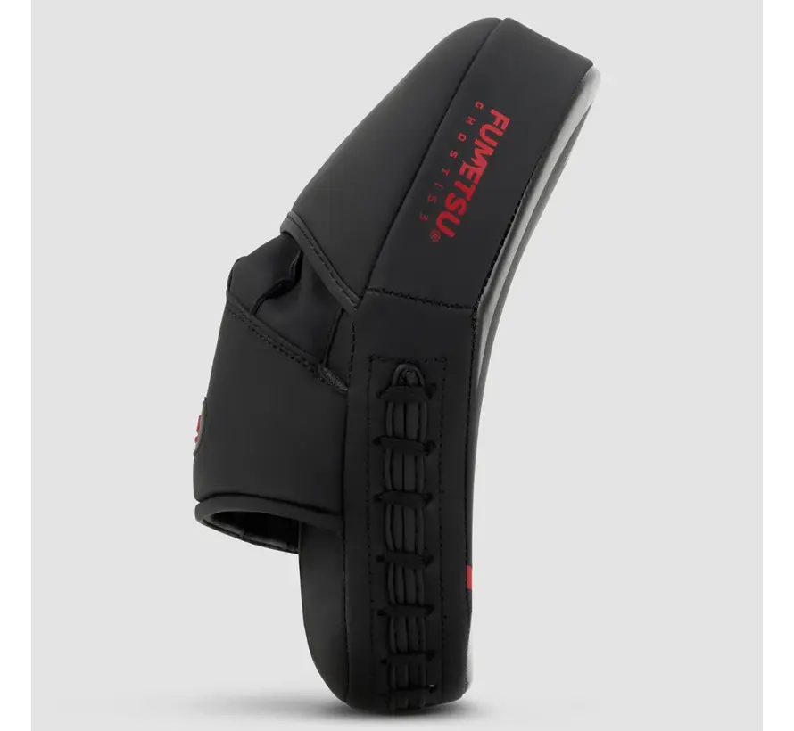 Zwart/rode Fumetsu Ghost S3 coaching mitts