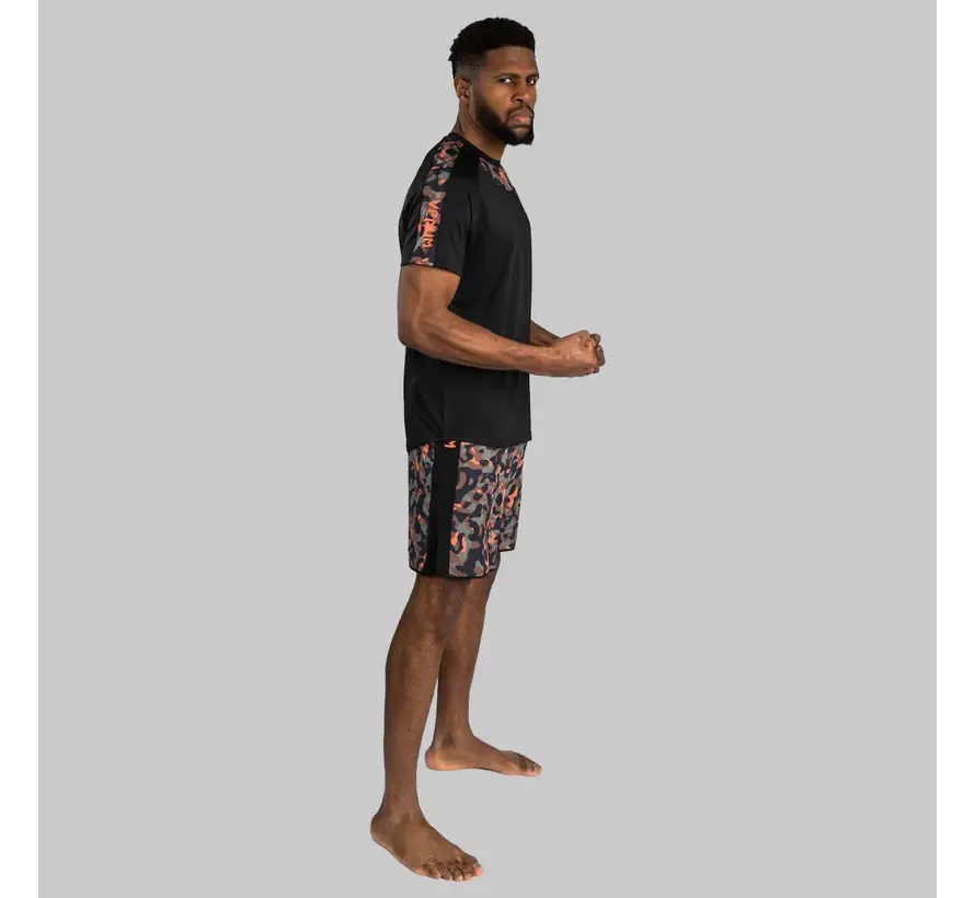 Venum Jungle Ops Dry Tech T-shirt Zwart/Kaki camouflage