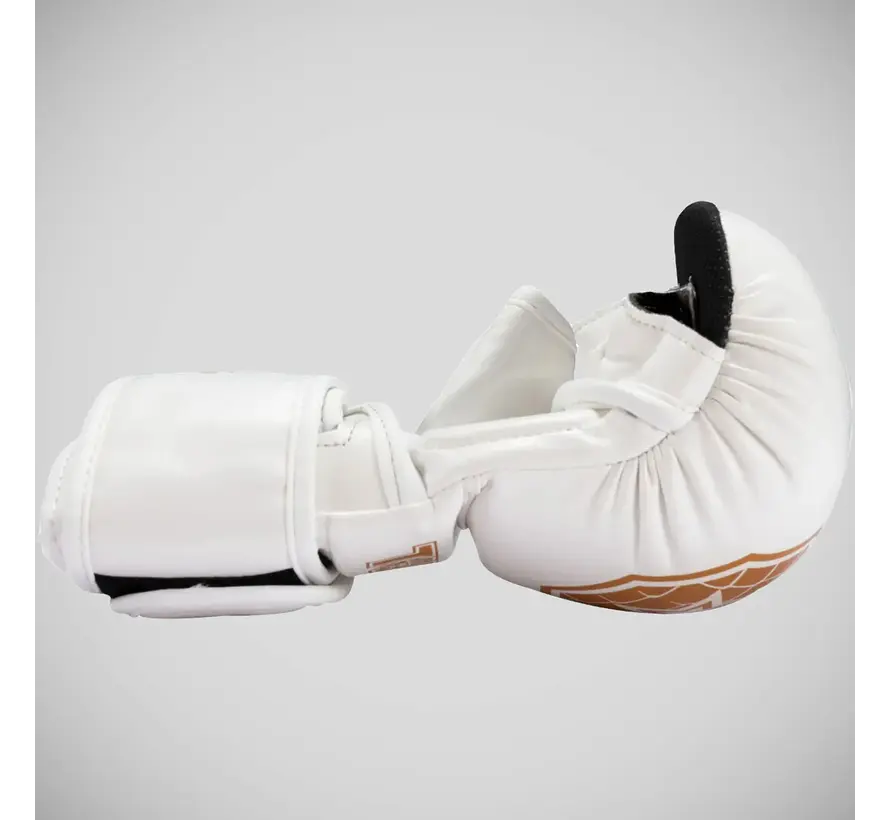 Top Ten Contender MMA-sparringhandschoenen wit/goud