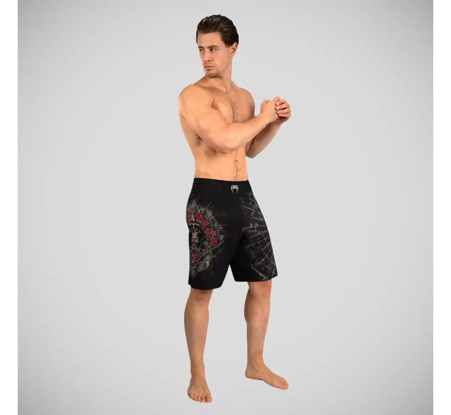 Venum Santa Muerte 5.0 vechtshort zwart/goud
