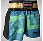 Top Ten Power Ink kickbokshort groen/goud