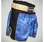 Top Ten Power Ink kickbokshort blauw/goud