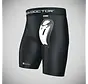 Zwarte Shock Doctor Core compressieshort/Bioflex-cup