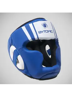 Bytomic Blauw/witte Bytomic Axis V2-hoofdbeschermer