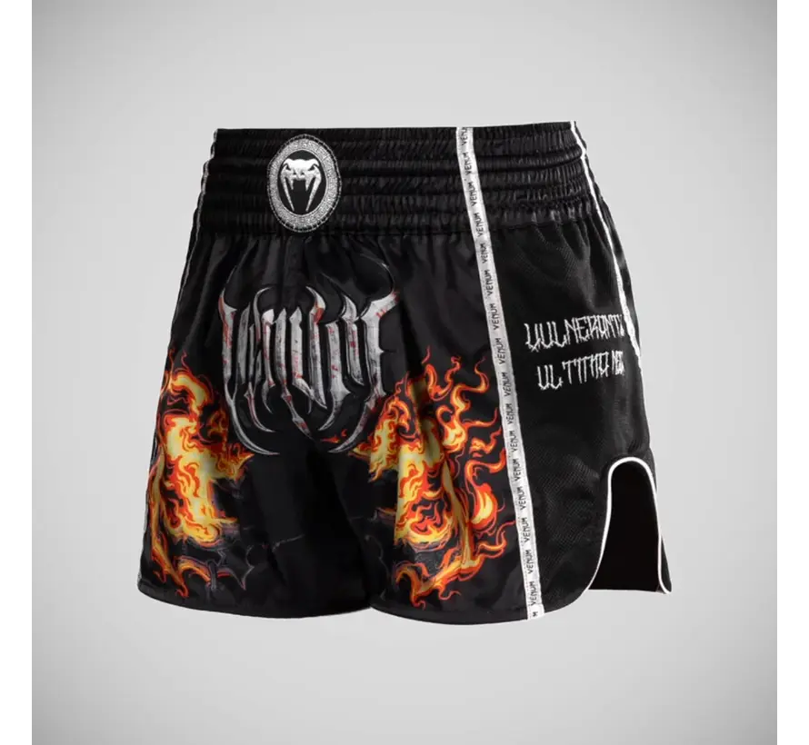 Venum Gladiator 5.0 Muay Thai-short Zwart/Oranje