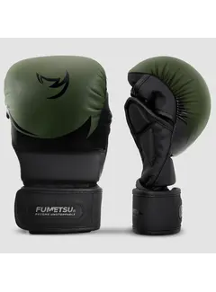 Fumetsu Kaki/zwarte Fumetsu Ghost S3 MMA-sparringhandschoenen