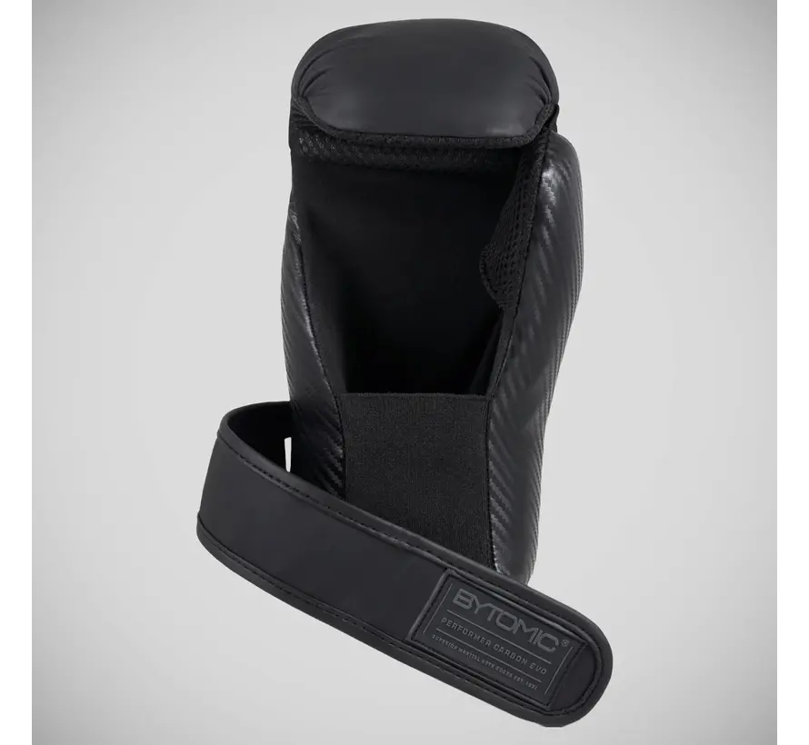 Zwart/gouden Bytomic Performer Carbon Evo Pointfighter-handschoenen