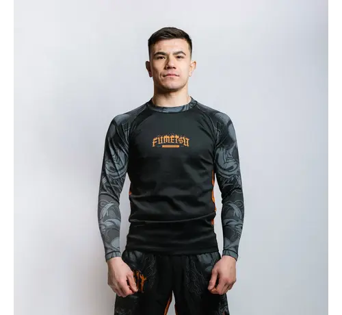 Fumetsu Fumetsu Oni Rashguard met lange mouwen Zwart/Grijs/Brons