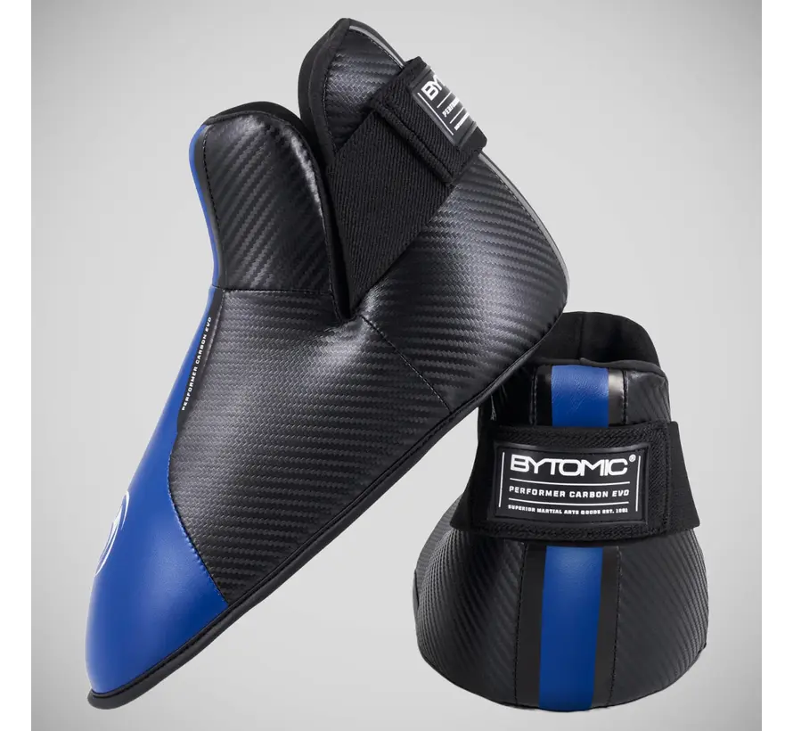 Blauw/zwarte Bytomic Performer Carbon Evo Pointfighter-schoenen