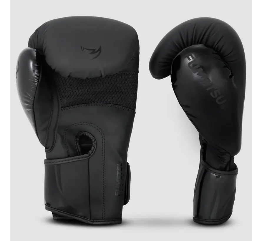 Zwart/Zwart Fumetsu Ghost S3 bokshandschoenen voor kinderen