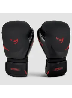 Fumetsu Zwart/rode Fumetsu Ghost S3 bokshandschoenen voor kinderen