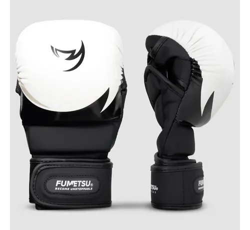 Fumetsu Wit/Zwart/Grijs Fumetsu Ghost S3 MMA-sparringhandschoenen