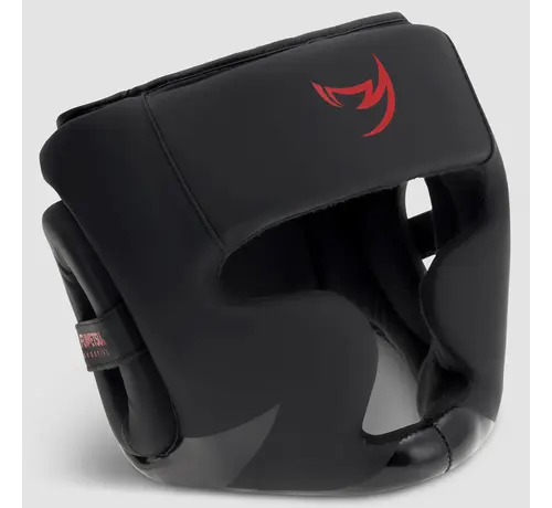 Fumetsu Zwart/rode Fumetsu Ghost S3-hoofdbescherming