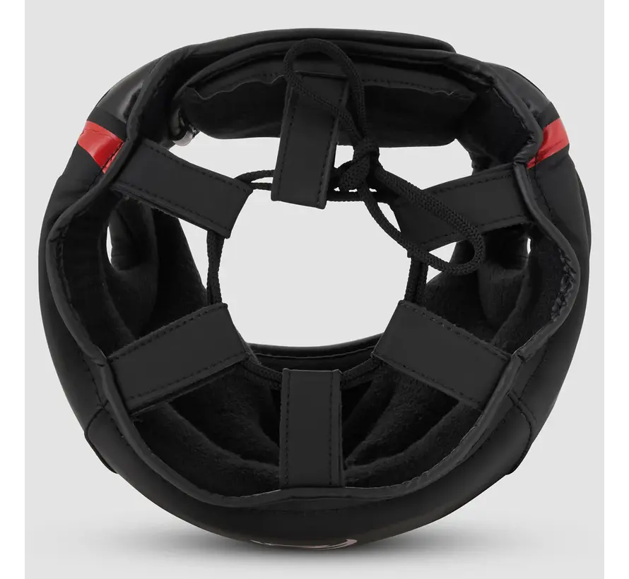 Zwart/rode Fumetsu Ghost S3-hoofdbescherming