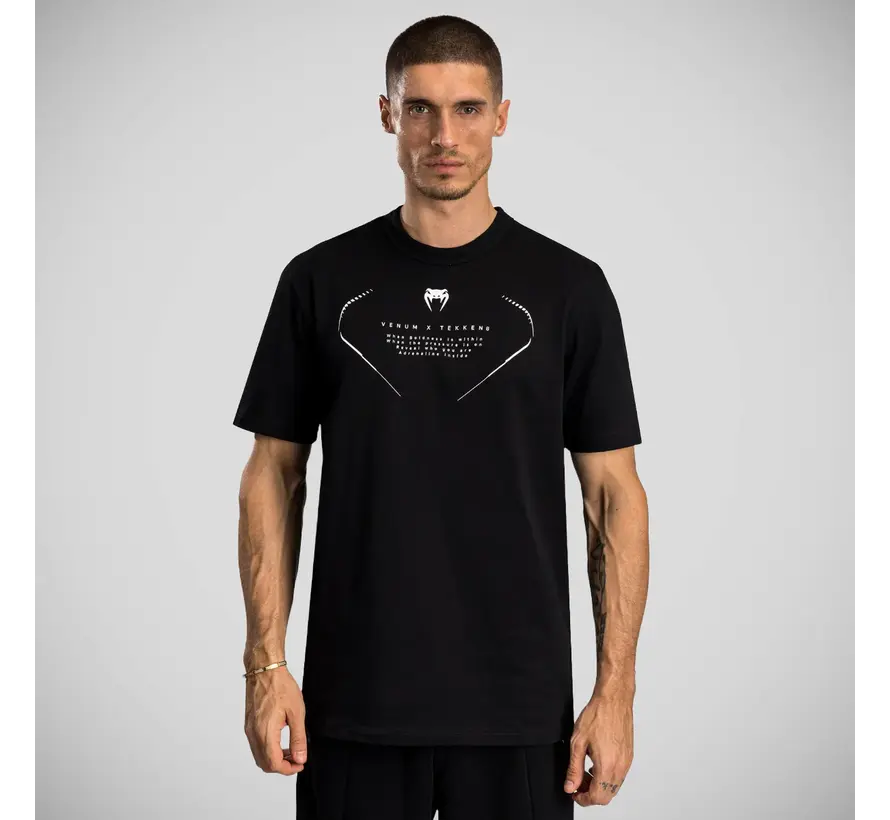 Venum x Tekken 8 Jin Kazama T-shirt zwart/wit