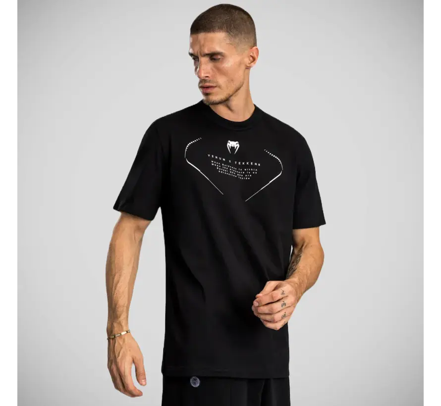 Venum x Tekken 8 Jin Kazama T-shirt zwart/wit