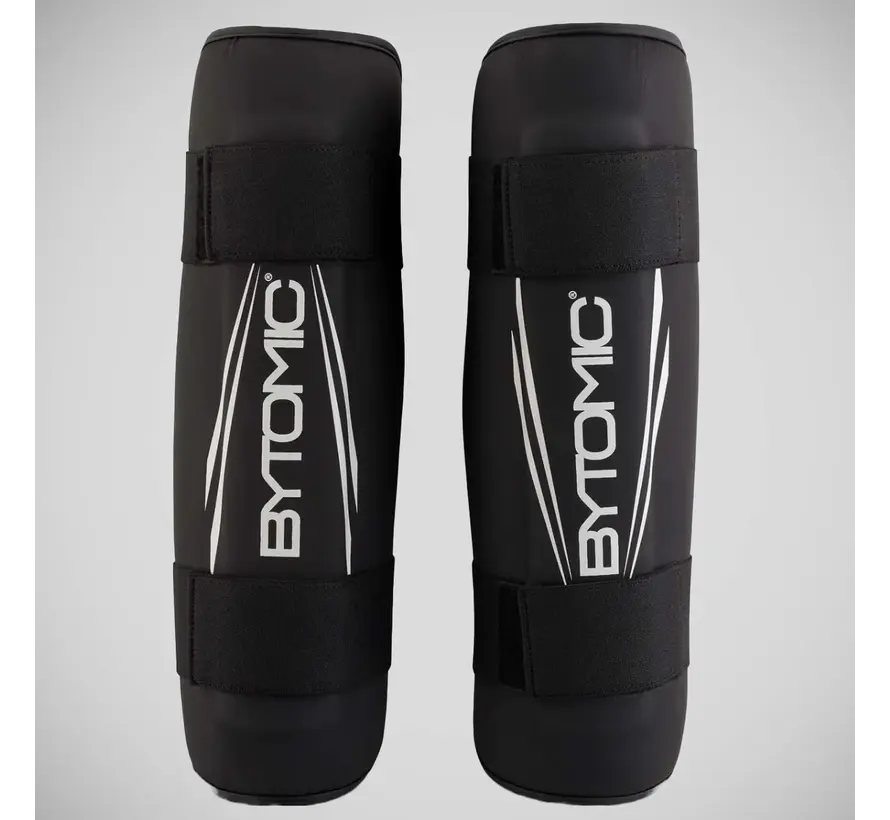 Zwart/witte Bytomic Axis V2 scheenbeschermers