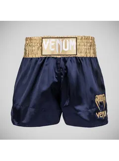 Venum Venum Classic Muay Thai-short marineblauw/goud