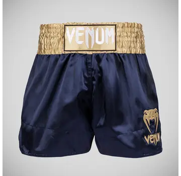 Venum Venum Classic Muay Thai-short marineblauw/goud