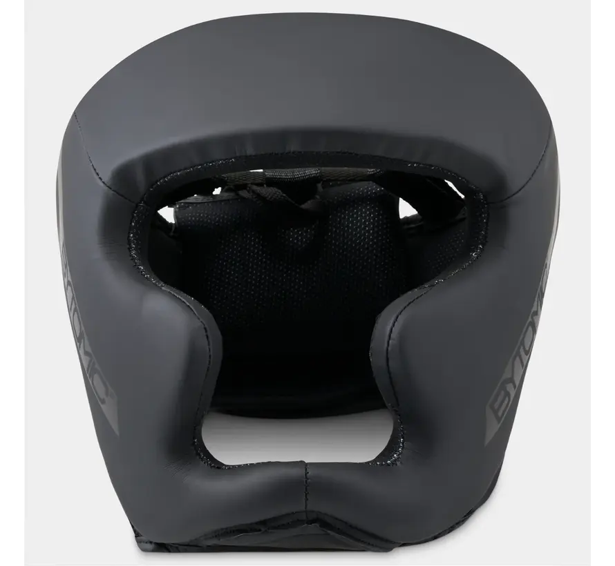 Zwart/Zwart Bytomic Red Label-hoofdbeschermer voor toernooien