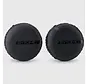 Zwarte ronde trapkussen (per paar)
