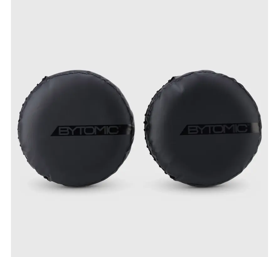 Zwarte ronde trapkussen (per paar)