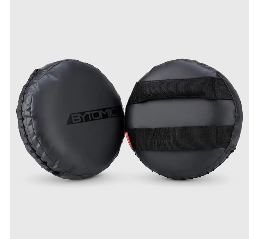 Zwarte ronde trapkussen (per paar)