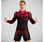 Venum Adrenaline Rashguard met lange mouwen, zwart/rood