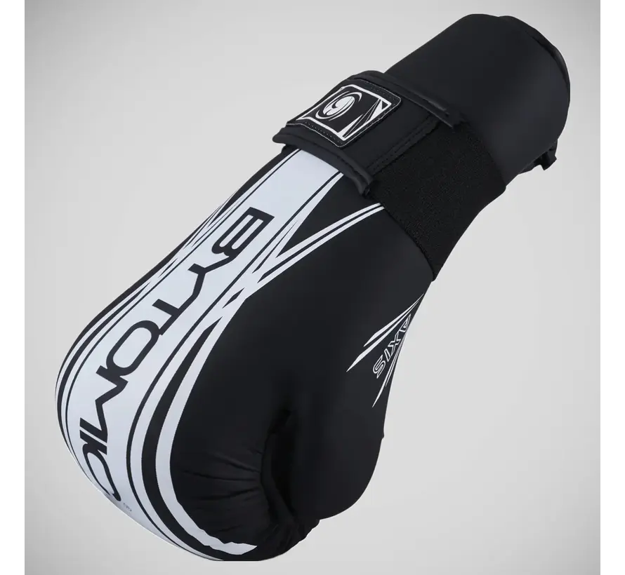 Zwart/witte Bytomic Axis V2 Point Fighter-handschoenen