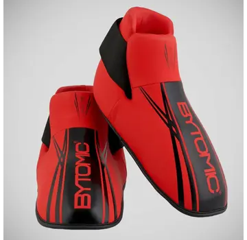 Bytomic Rood/Zwart Bytomic Axis V2 Point Fighter voetbeschermers