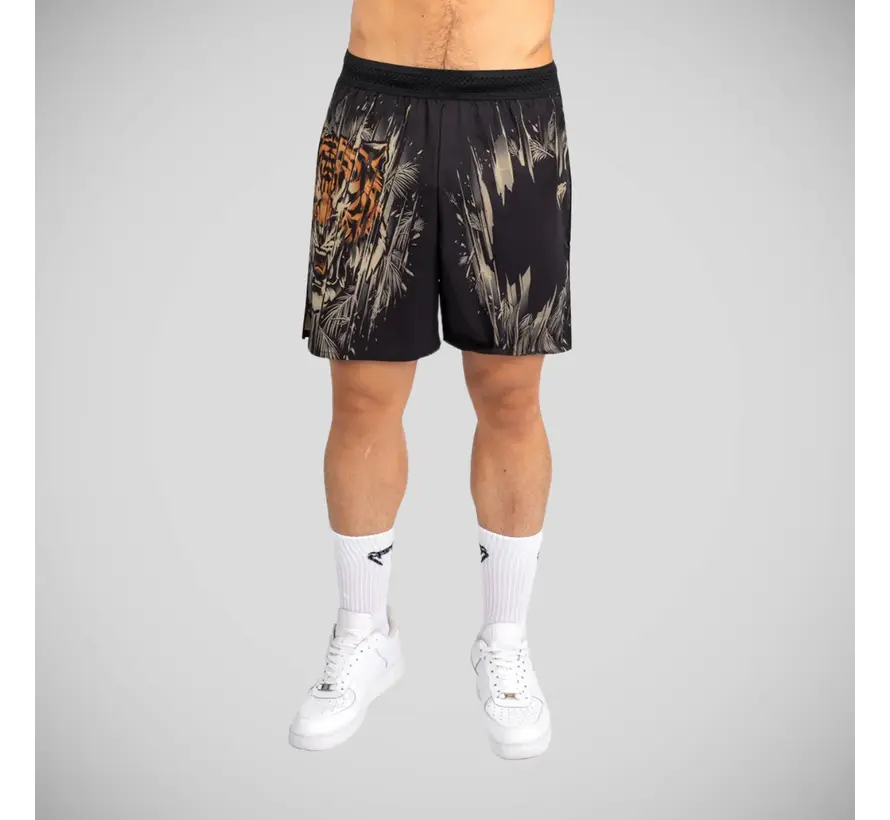 Venum Tiger trainingsshort zwart/oranje