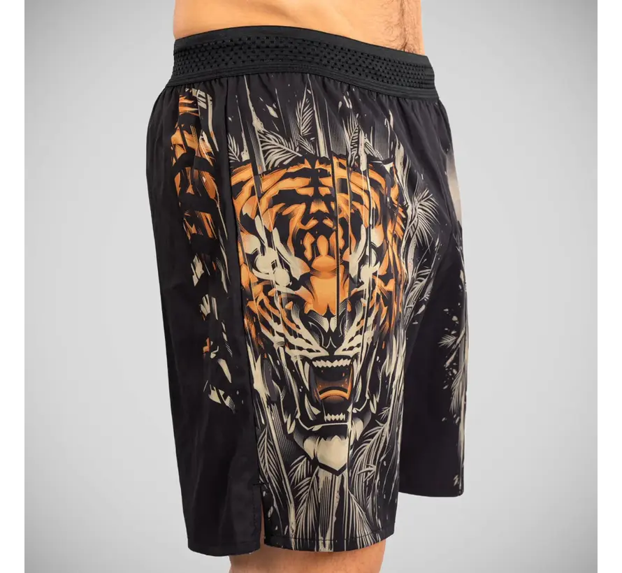 Venum Tiger trainingsshort zwart/oranje