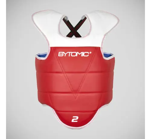 Bytomic Rood/blauwe Bytomic Performer omkeerbare borstbeschermer