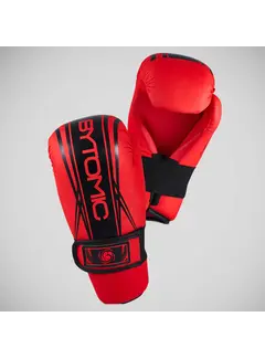 Bytomic Rood/zwarte Bytomic Axis V2 Point Fighter-handschoenen