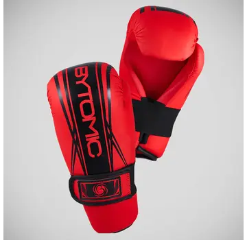 Bytomic Rood/zwarte Bytomic Axis V2 Point Fighter-handschoenen