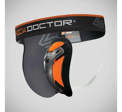 Shock Doctor Grijze Shock Doctor UltraPro-beschermer/Ultra Carbon Flex-cup