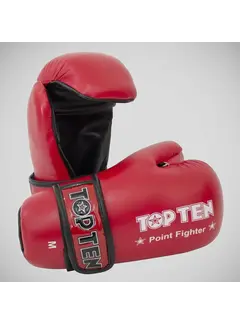 Top Ten Rode Top Ten Pointfighter-handschoenen