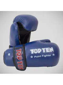Top Ten Blauwe Top Ten Pointfighter-handschoenen