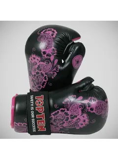 Top Ten Top 10 Pointfighter-handschoenen met bloemenmotief