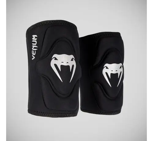 Venum Venum Kontact Gel-kniebeschermers Zwart/Zilver